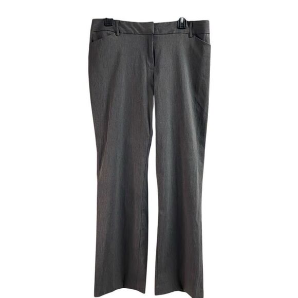 NWT GEORGE Women’s Classic Straight Leg Stretch Millennium Pant Sz 16P Char Gray - Picture 1 of 8